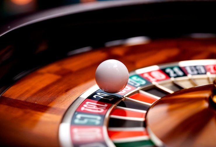 Antarmuka permainan bandar poker di platform maxslot dengan kartu dan chip